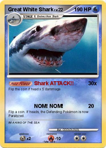 Pokemon Great White Shark