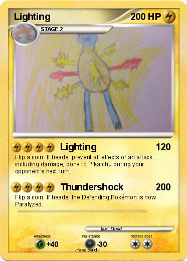 Pokemon Lighting