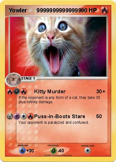 Pokemon Yowler      99999999999999