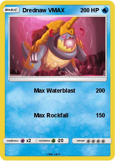 Pokemon Drednaw VMAX