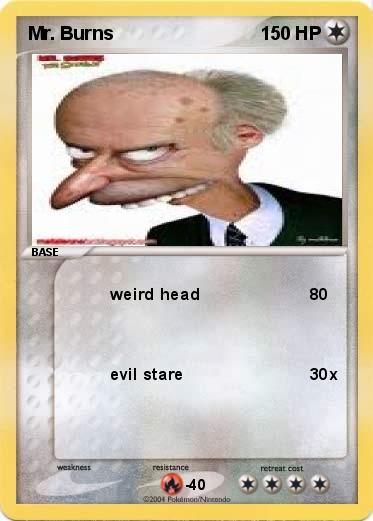 Pokemon Mr. Burns