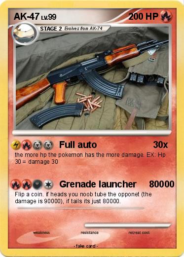 Pokemon AK-47