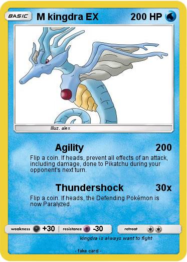 Pokemon M kingdra EX