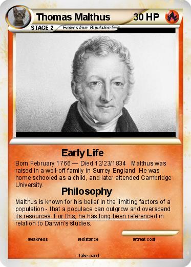 Pokemon Thomas Malthus