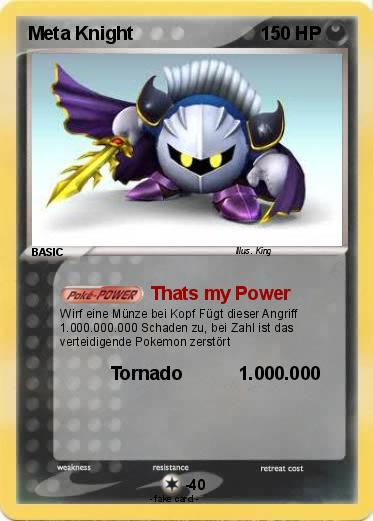 Pokemon Meta Knight