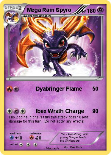 Pokemon Mega Ram Spyro