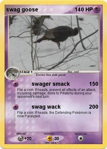 Pokemon swag goose