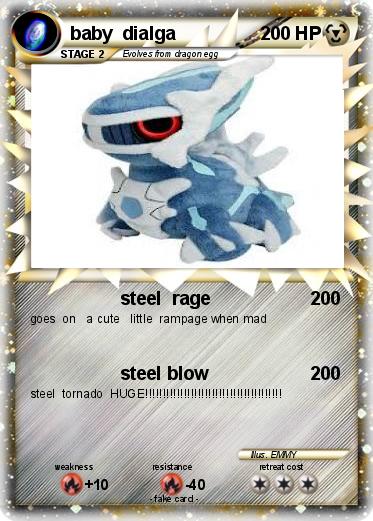 Pokemon baby  dialga