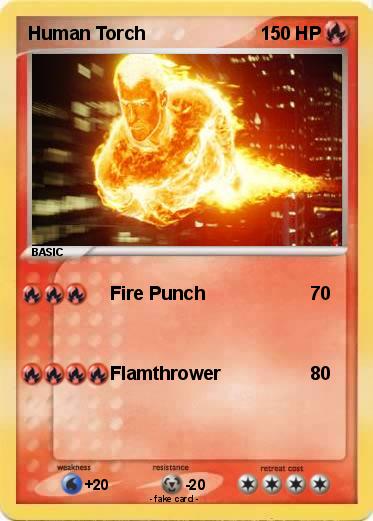 Pokemon Human Torch