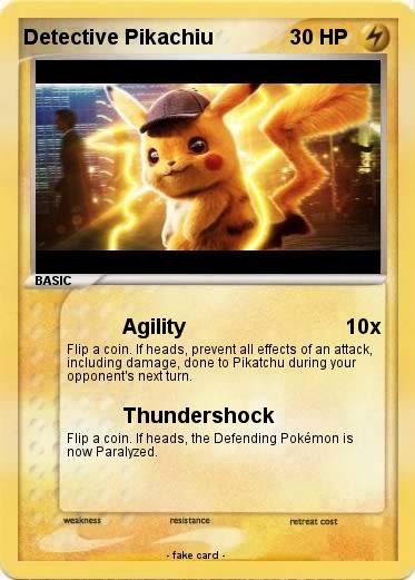 Pokemon Detective Pikachiu