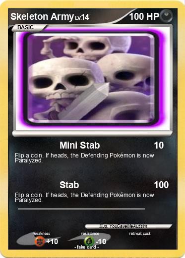 Pokemon Skeleton Army