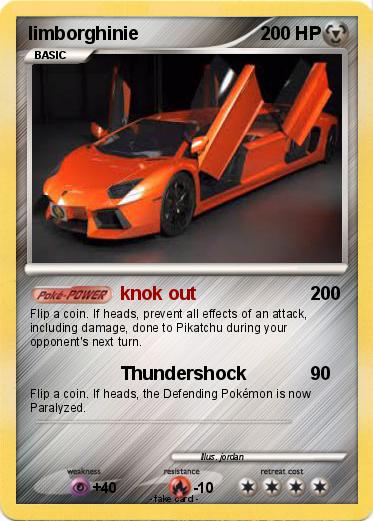 Pokemon limborghinie