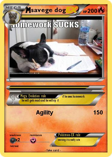 Pokemon savege dog