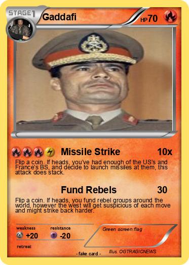 Pokemon Gaddafi