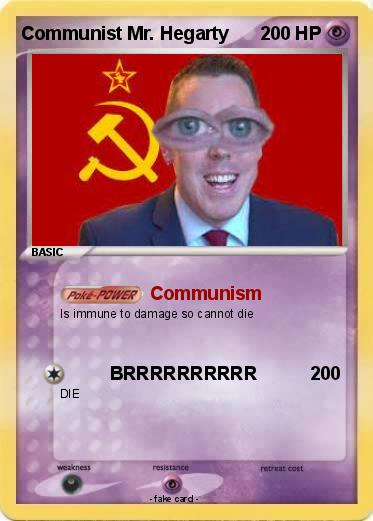 Pokemon Communist Mr. Hegarty