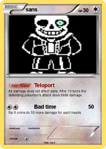 Pokemon sans