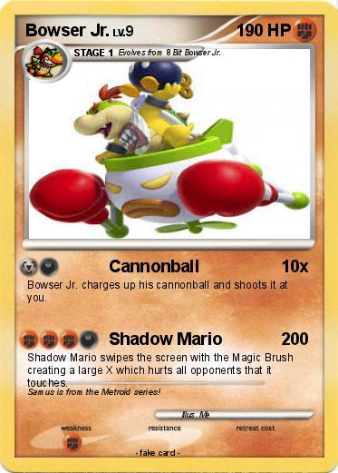 Pokemon Bowser Jr.