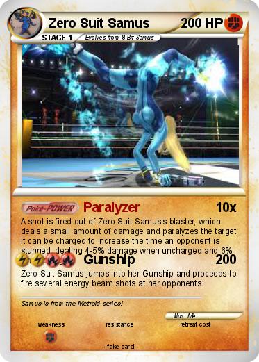 Pokemon Zero Suit Samus