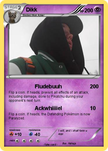 Pokemon Dikk