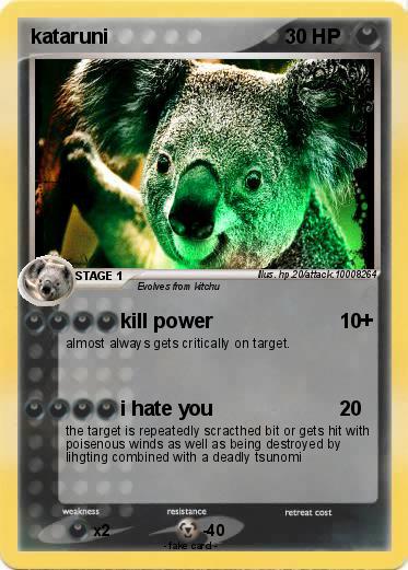 Pokemon kataruni