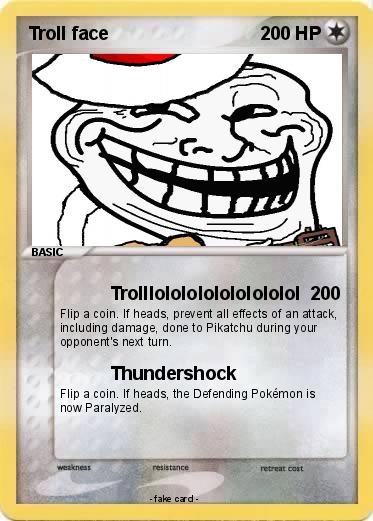 Pokemon Troll face