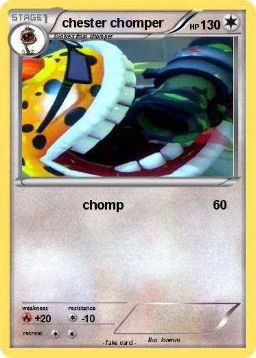 Pokemon chester chomper