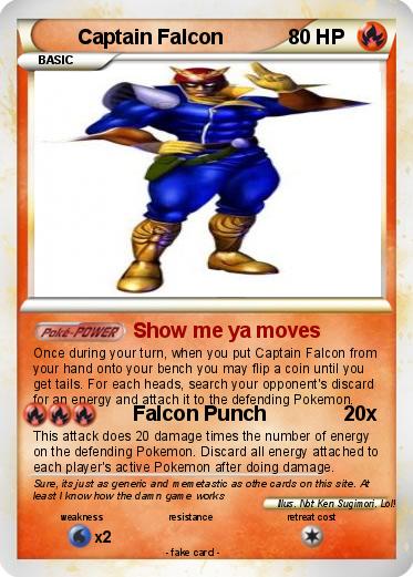 Pokemon Captain Falcon