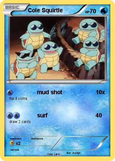Pokemon Cole Squirtle