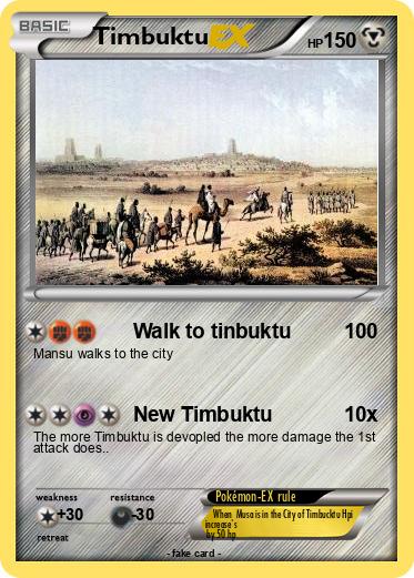 Pokemon Timbuktu