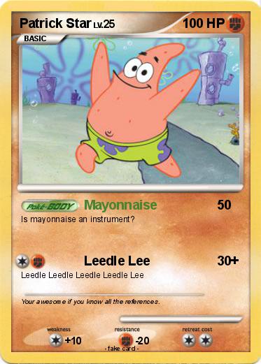 Pokemon Patrick Star