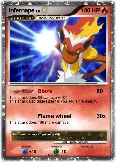 Pokemon Infernape