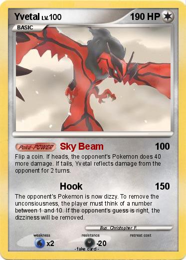 Pokemon Yvetal