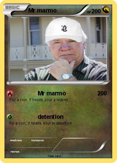 Pokemon Mr marmo