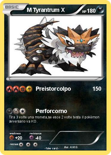 Pokemon M Tyrantrum X