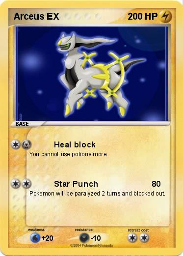 Pokemon Arceus EX