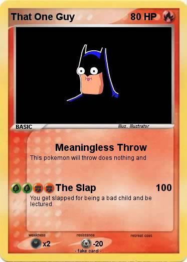 Pokemon That One Guy