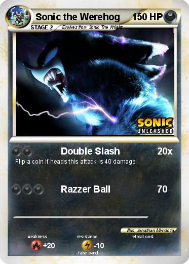 Pokemon Sonic the Werehog