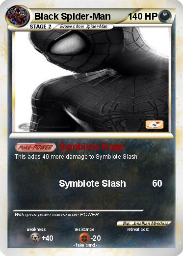 Pokemon Black Spider-Man