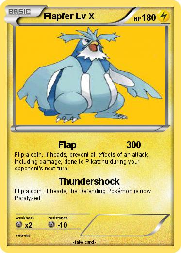 Pokemon Flapfer Lv X