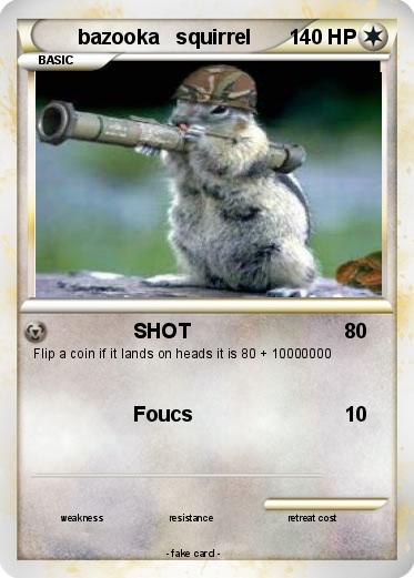 Pokemon bazooka   squirrel