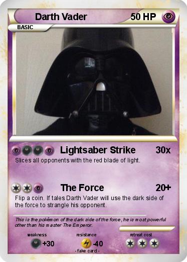 Pokemon Darth Vader