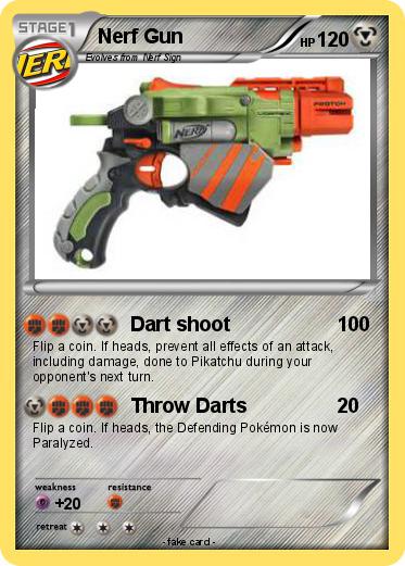 Pokemon Nerf Gun