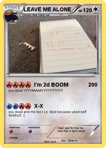 Pokemon LEAVE ME ALONE