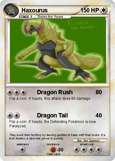 Pokemon Haxourus