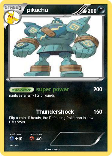 Pokemon pikachu
