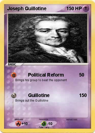 Pokemon Joseph Guillotine