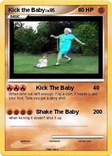 Pokemon Kick the Baby