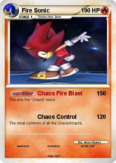 Pokemon Fire Sonic
