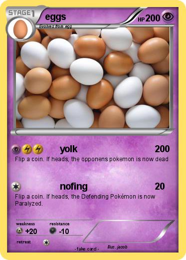 Pokemon eggs