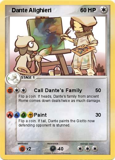 Pokemon   Dante Alighieri